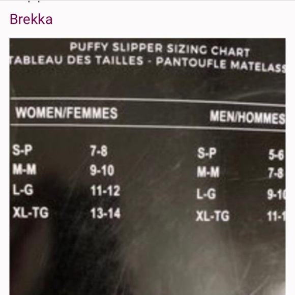 Brekka large men’s 9-10 women’s 11-12 Quilted Slippers - Picture 16 of 16